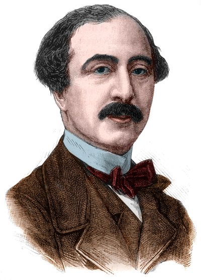 Retrato de Anatole Prevost Paradol, periodista y político francés (1829-1870). de Anonymous Anonymous