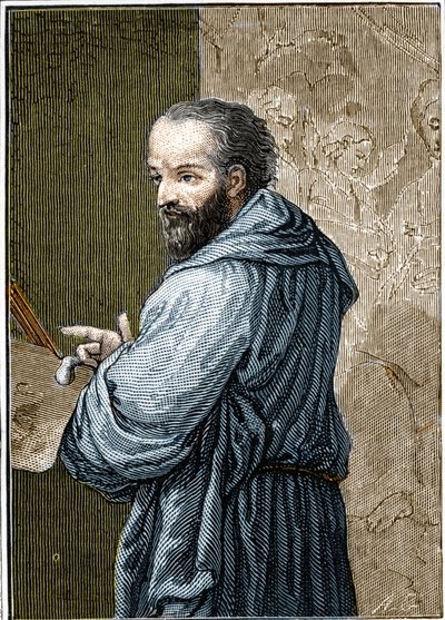 Retrato de Antonio Allegri conocido como Il Correggio de Anonymous Anonymous