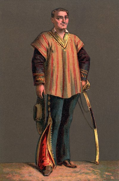Retrato de BENITO PABLO JUAREZ (1806-1872) estadista y revolucionario mexicano. Cromolitografía Colección privada de Anonymous Anonymous