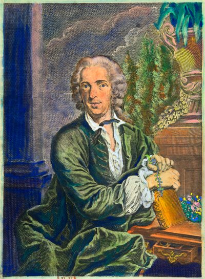 Retrato de Carl Von Linne (1707-1778) de Anonymous Anonymous