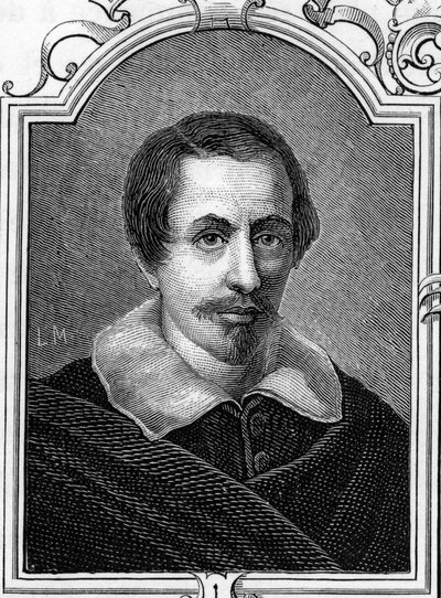 Retrato de Daniele Crespi (1598-1630) pintor italiano. de Anonymous Anonymous