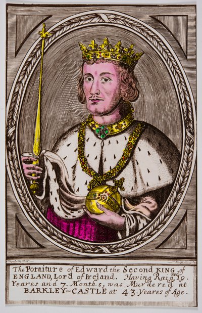 Retrato de Eduardo II (1284-1327) Rey de Inglaterra de Anonymous Anonymous
