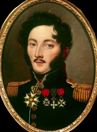Retrato del General Barón Gourgaud de Anonymous Anonymous