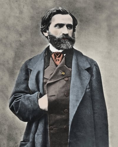 Retrato de Giuseppe Verdi de Anonymous Anonymous
