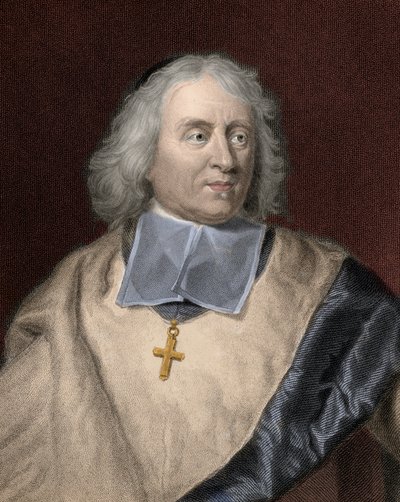 Retrato de Jacques Benigne Bossuet (1627-1704), obispo y teólogo francés de Anonymous Anonymous