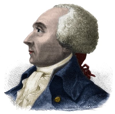 Retrato de Jacques Rene Hebert (1757-1794) periodista y político francés - Grabado en “Histoire des Girondins” de Alphonse de Lamartine (1790-1869) 1865-1866 - Colección privada de Anonymous Anonymous