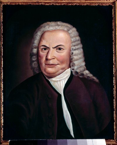 Retrato de Johann Sebastian Bach de Anonymous Anonymous