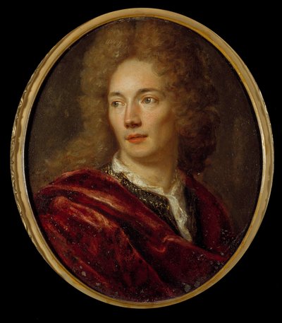 Retrato de Jean de La Bruyere (1645-1696) moralista francés de Anonymous Anonymous