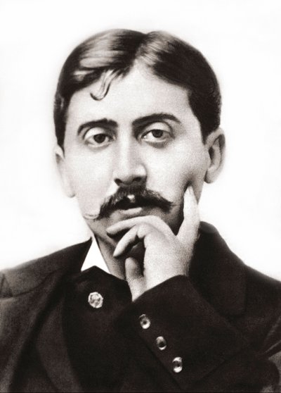 Retrato de Marcel Proust (1871-1922), escritor francés alrededor de 1900 de Anonymous Anonymous