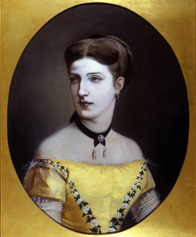 Retrato de Margarita de Saboya Génova (Margherita di Savoia) de Anonymous Anonymous