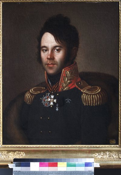 Retrato del Mayor-General Pyotr Afanasievich Papkov (1772-1853) de Anonymous Anonymous