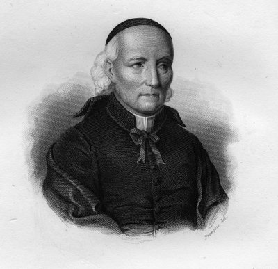 Retrato de Nicola Sottile (1751-1832), canónigo de Novara en "Retratos e historia de hombres útiles: hombres y mujeres de todos los países y de todas las condiciones, que han adquirido derechos al reconocimiento de los hombres" publicado y propagado por la de Anonymous Anonymous