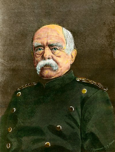 Retrato de Otto Von Bismarck (1815-1898) Canciller de Prusia de Anonymous Anonymous