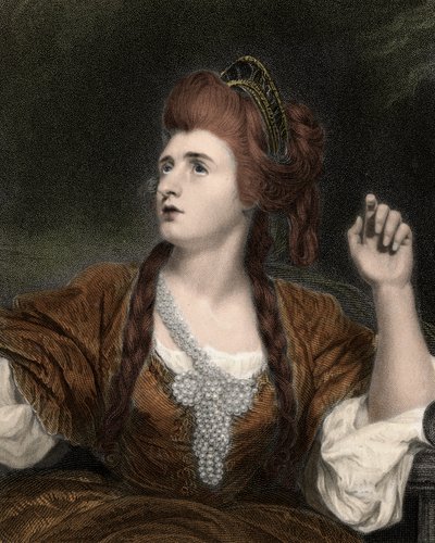 Retrato de Sarah Siddons de Anonymous Anonymous