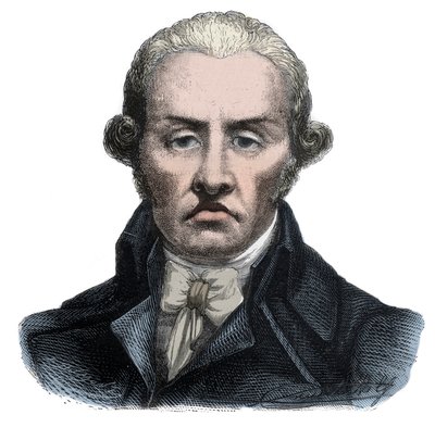 Retrato de Stanislas Marie Maillard (1763-1794), alguacil y personaje emblemático de la Revolución Francesa de Anonymous Anonymous
