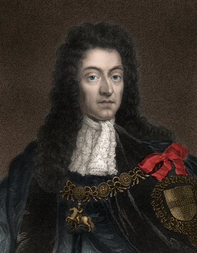 Retrato de Guillermo III, Príncipe de Orange (1650-1702), también conocido como Rey Guillermo III de Inglaterra, Guillermo II de Escocia e Irlanda de Anonymous Anonymous