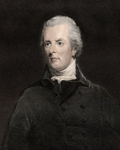 Retrato de William Pitt el Joven (1759-1806), Primer Ministro Británico de Anonymous Anonymous