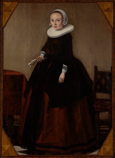 Retrato de una joven de Anonymous Anonymous