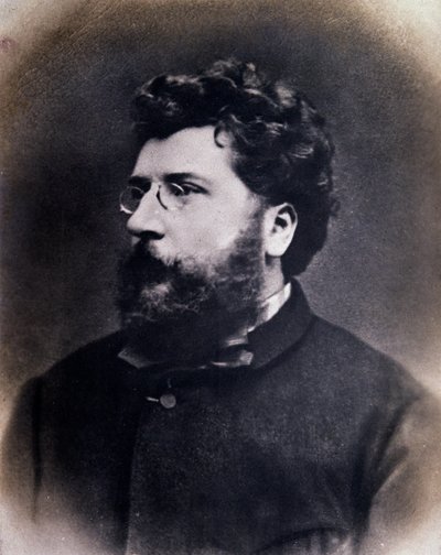Retrato del compositor inglés Georges Bizet de Anonymous Anonymous