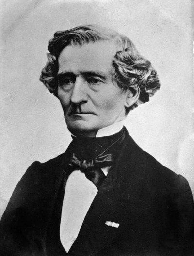 Retrato del compositor inglés Hector Berlioz de Anonymous Anonymous