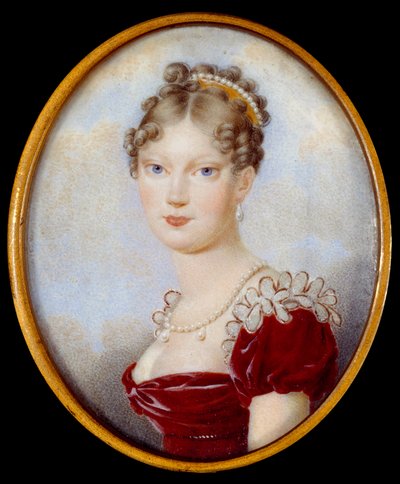 Retrato de la emperatriz María Luisa de Anonymous Anonymous