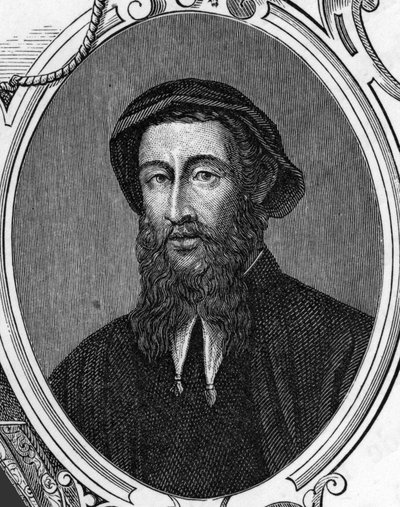 Retrato del pintor italiano Giovanni Antonio de 