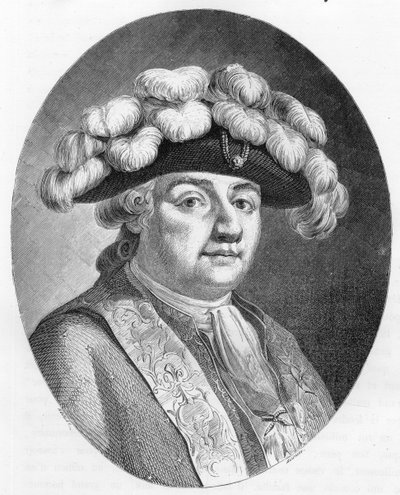 Retrato del Rey de Francia Luis XVI (1754-1793) - Grabado de 1863 en "Le Livre Rouge - Histoire De L