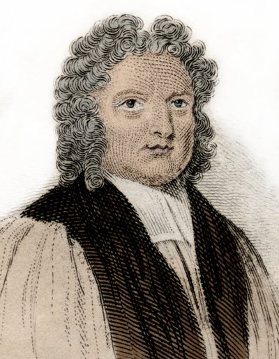 Retrato del obispo de Rochester Francis Atterbury (1663-1732), hombre de letras y político. Grabado del siglo XIX. Milanés de Anonymous Anonymous