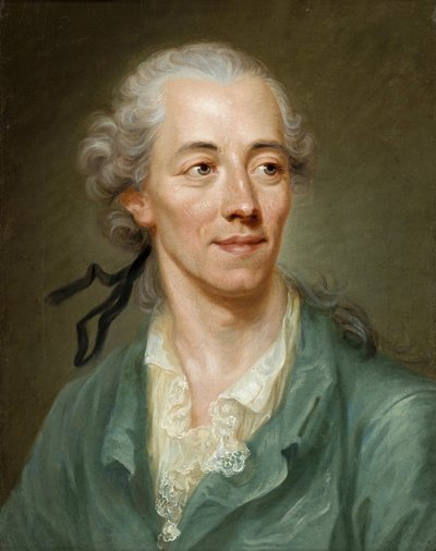 Retrato del poeta Johann Georg Jacobi (1740-1814) de Anonymous Anonymous