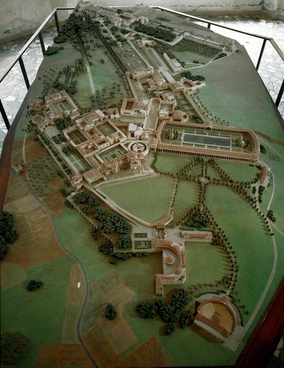 Arte romano: modelo reducido de la Villa Adriana (Hadrian) de Anonymous Anonymous