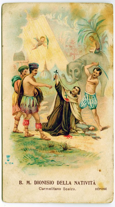 San Denis de la Natividad (Beato Pedro Berthelot) (grabado). de Anonymous Anonymous