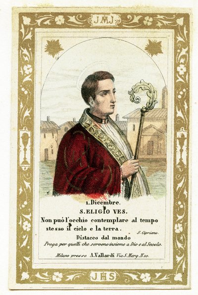 San Eligio (grabado) de Anonymous Anonymous
