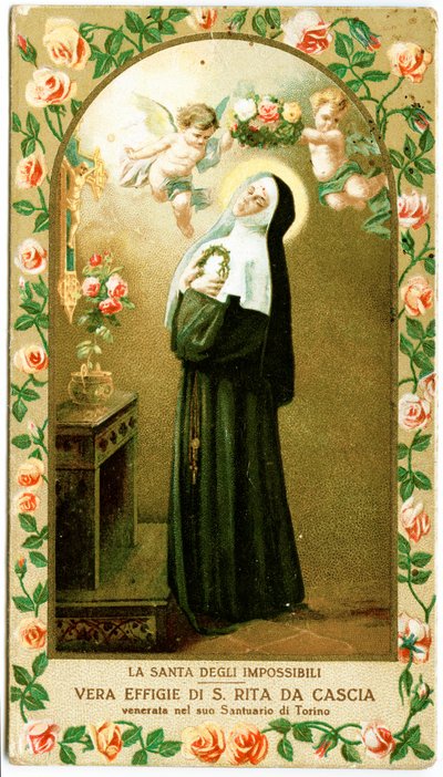 Santa Rita de Casia (grabado) de Anonymous Anonymous
