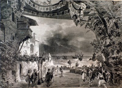 Escenografía de Otello, ópera de Giuseppe Verdi de Anonymous Anonymous