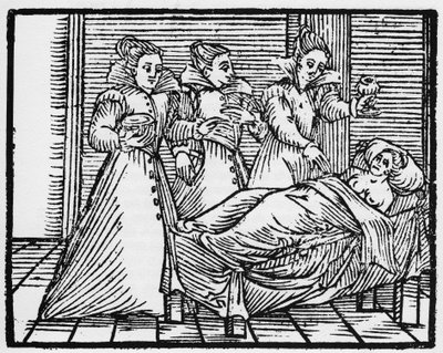 Somnic malefice - Compendium Maleficarum, trata sobre las brujas, sus maleficios y sus sortilegios por Francesco Maria Guazzo o Guaccio o Guaccius (15?? -16??) 1608 Colección Privada de Anonymous Anonymous