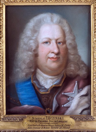 Retrato de Stanislaw I Leszczynski, Rey de Polonia de Anonymous Anonymous