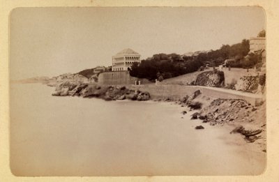 La ciudad de Marsella y sus alrededores alrededor de 1885-1890: La ruta de la Corniche, colección privada de Anonymous Anonymous