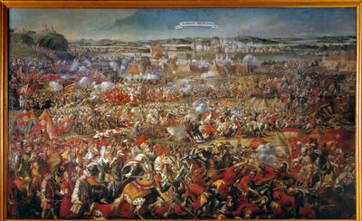 El sitio de Viena en 1683 por los otomanos. Pintura anónima. Siglo XVII Viena. Museo de Historia del Arte de Anonymous Anonymous