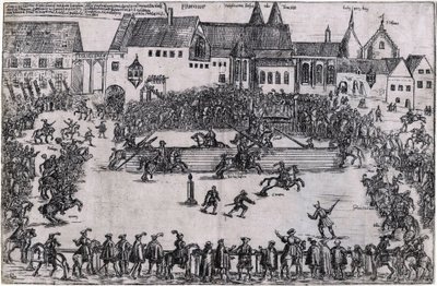 Torneo en la época de Enrique I el Pajarero (938) de Anonymous Anonymous