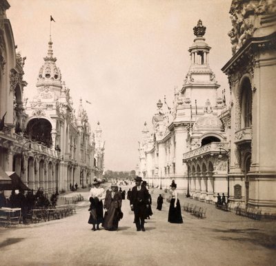 Exposición Universal de 1900 en París: Esplanada de los Inválidos - colección privada de Anonymous Anonymous