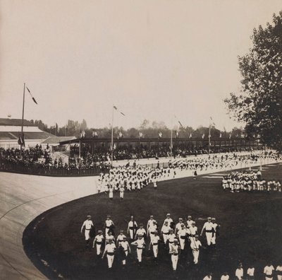 Exposición Universal de 1900 en París: Exposición de Vincennes, competencia gimnástica de Anonymous Anonymous