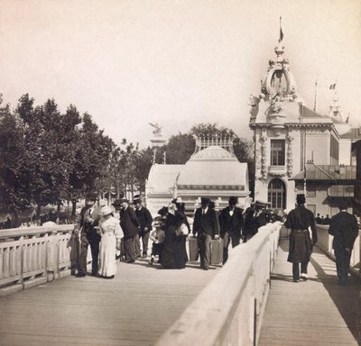 Exposición Universal de 1900 en París: Pasarela de los Inválidos - Colección privada de Anonymous Anonymous