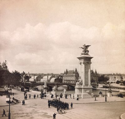 Exposición Universal de 1900 en París: Pilón del puente Alejandro III de Anonymous Anonymous