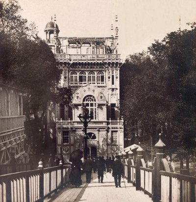 Exposición Universal de 1900 en París: El Pabellón de la Prensa - colección privada de Anonymous Anonymous