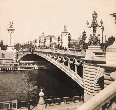 Exposición Universal de 1900 en París: El puente Alejandro III de Anonymous Anonymous