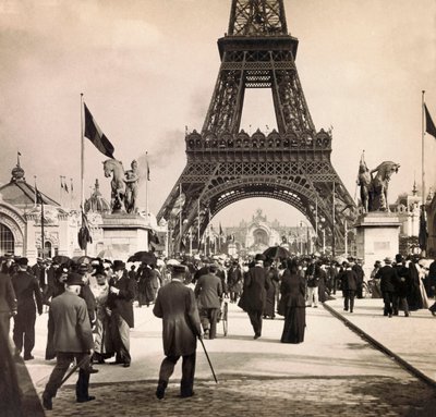 Exposición Universal de 1900 en París: Vista tomada en Champs de Mars - Colección privada de Anonymous Anonymous