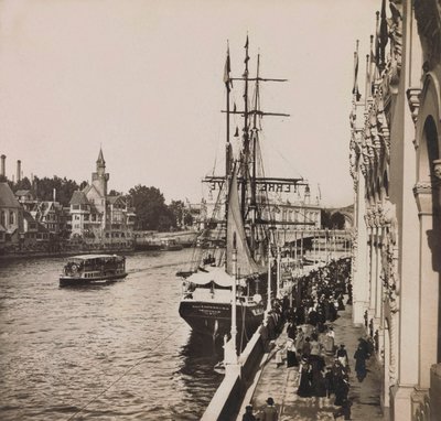 Exposición Universal de 1900 en París: Viejo París - colección privada de Anonymous Anonymous