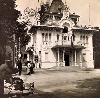 Exposición Universal de 1900 en París: Pabellón de la República Sudafricana - colección privada de Anonymous Anonymous