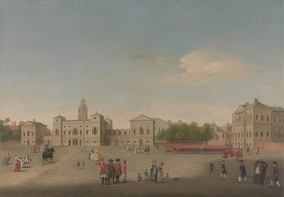 Vista de Horse Guards y Whitehall de Anonymous Anonymous