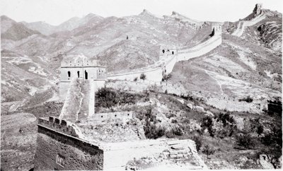 Vista de la Gran Muralla China Fotografía de principios del siglo XX - Colección privada de Anonymous Anonymous